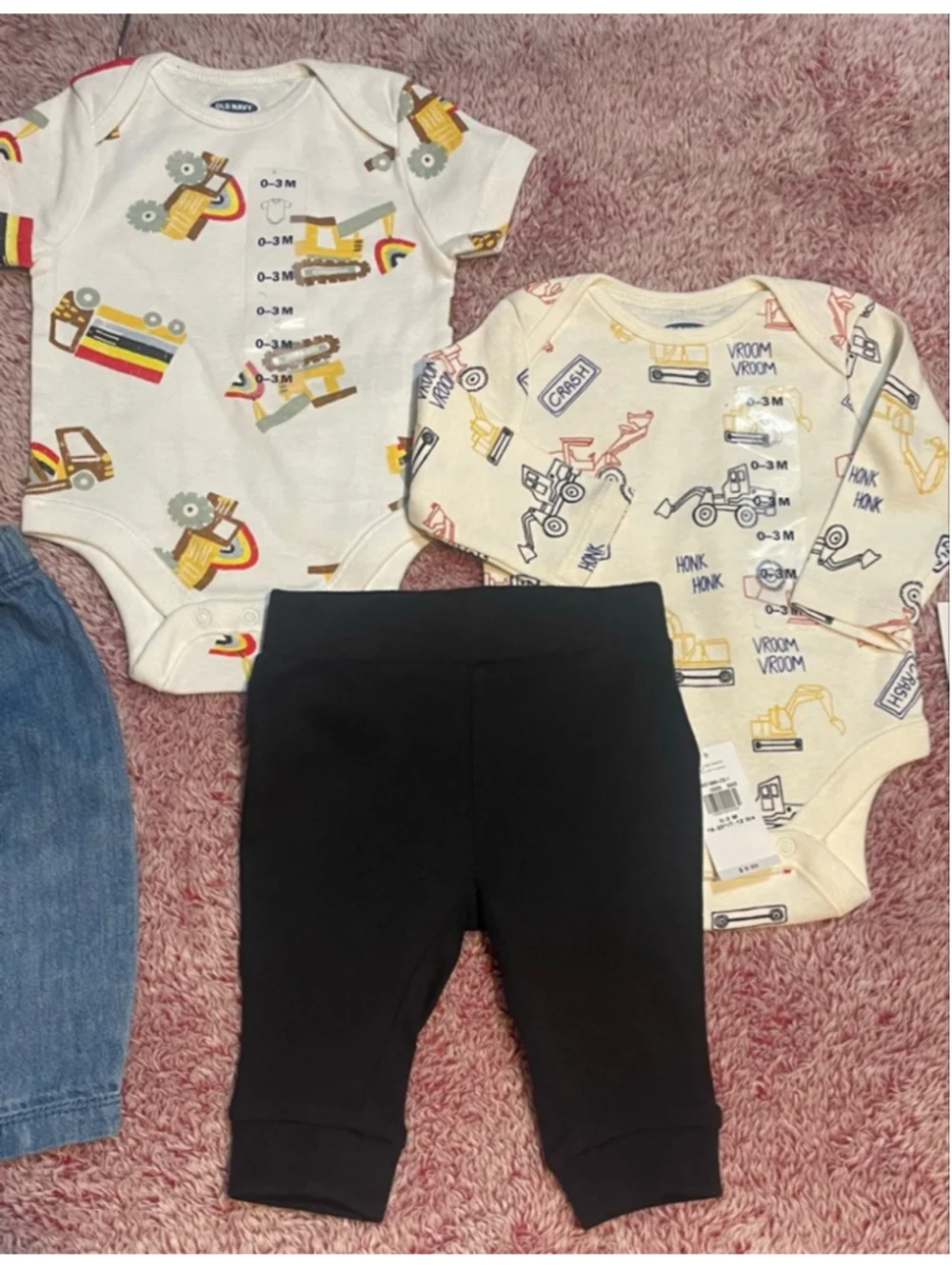 Disney & Other Boys 0-3 months bodysuits and pants some NWT